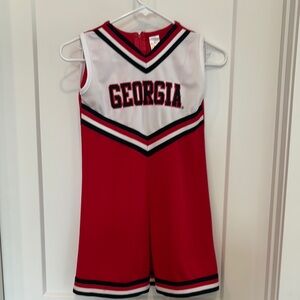 Girls Univ of Georgia Cheerleading Outfit